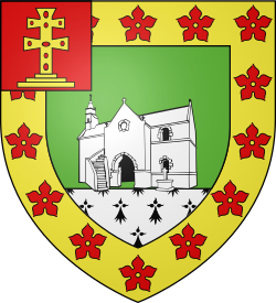 Blason ville fr La Vraie-Croix (Morbihan)